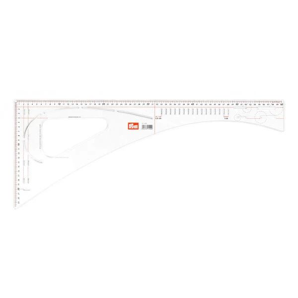 Dressmaker’s Ruler 23 X 60 Cm – Transparent | Prym 3 Dressmaker’s Ruler 23 X 60 Cm – Transparent | Prym