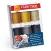 Denim Sewing Thread Set [ 100m | 6 Pieces ] | Gütermann Creativ – Colour Mix -Tailor Supplies Sales Store 001 45