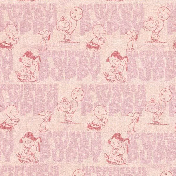 GOTS Cotton Jersey Happy Snoopy | Peanuts (TM) – Dusky Pink 3 GOTS Cotton Jersey Happy Snoopy | Peanuts (TM) – Dusky Pink