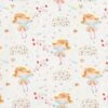 Cotton Jersey Little Fairy – White/light Blue