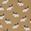 Cotton Jersey Cute Moose – Light Brown -Tailor Supplies Sales Store 002 9