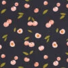 Cotton Jersey Cherries Digital Print | Poppy – Navy Blue -Tailor Supplies Sales Store 003 2