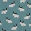 Cotton Jersey Cute Moose – Blue Grey -Tailor Supplies Sales Store 003 4