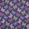 Cotton Jersey Glitter Butterflies – Blue-black -Tailor Supplies Sales Store 005 4