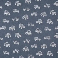 Cotton Jersey Four-by-Four – Navy Blue