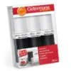 Sew-All Thread Set [ 250m | 6 Pieces ] | Gütermann Creativ – Black/white -Tailor Supplies Sales Store 006 13