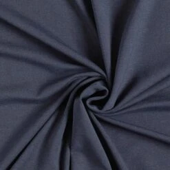 Bamboo Viscose Jersey Plain – Navy Blue