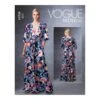 Maxi Dress, Vogue 1735 | 32-40 2 Maxi Dress, Vogue 1735 | 32-40 -Tailor Supplies Sales Store 00y 14