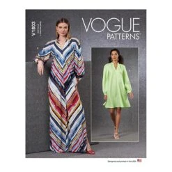 Dress, Vogue 1803 | 32-40