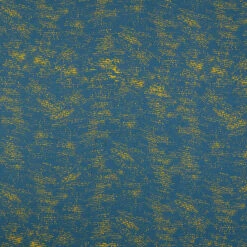 GOTS Cotton Jersey Ears Of Corn | Tula – Petrol/curry Yellow