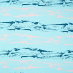 GOTS Cotton Jersey Corn Silk | Tula – Aqua Blue/petrol
