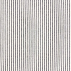 Cotton Viscose Blend Stripes – Black/offwhite