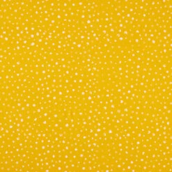 GOTS Cotton Jersey Poppy Seed Heads | Tula – Curry Yellow/pink