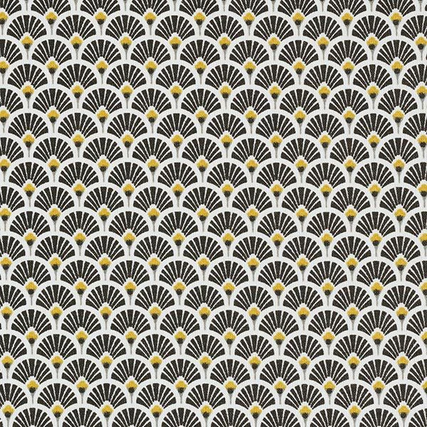 Coated Cotton Little Fans – Black 2 Coated Cotton Little Fans – Black