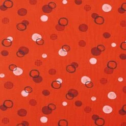 GOTS Cotton Jersey Dots | Tula – Terracotta