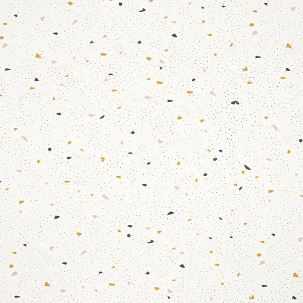 GOTS Cotton Jersey Terrazzo | Tula – Offwhite/dark Brown 3 GOTS Cotton Jersey Terrazzo | Tula – Offwhite/dark Brown