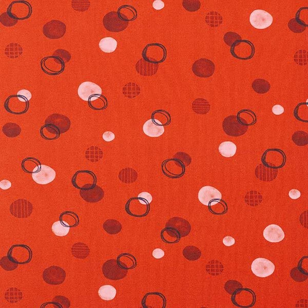 GOTS Cotton Jersey Dots | Tula – Terracotta 3 GOTS Cotton Jersey Dots | Tula – Terracotta
