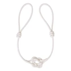 Knot Tiebacks, Adjustable Length – Cream | Gerster