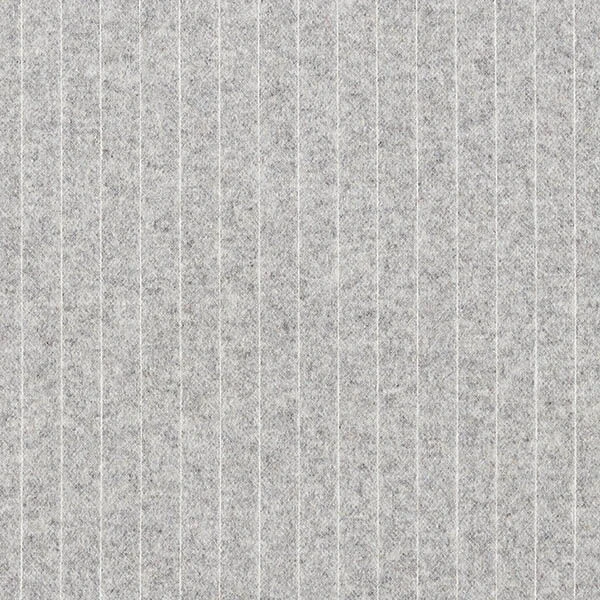 Jacquard Knit Brushed Pinstripe – Light Grey 3 Jacquard Knit Brushed Pinstripe – Light Grey