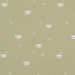 Cotton Jersey Koala Heads – Pistachio