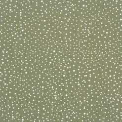Cotton Jersey Irregular Dots – Khaki