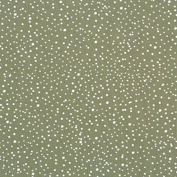 Cotton Jersey Irregular Dots – Khaki 3 Cotton Jersey Irregular Dots – Khaki