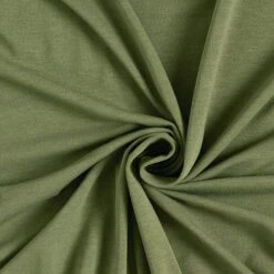 Bamboo Viscose Jersey Plain – Olive
