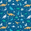 Dino World Cotton Jersey | PETIT CITRON – Petrol -Tailor Supplies Sales Store 03 1