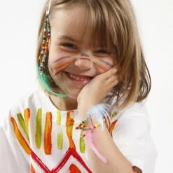 Colourful Bead Jewellery Kids Box