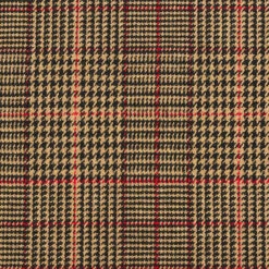 Glen Plaid Cotton Coating Fabric – Mocca