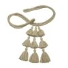 Tiebacks With Tassels [75cm] – Beige -Tailor Supplies Sales Store 045 3