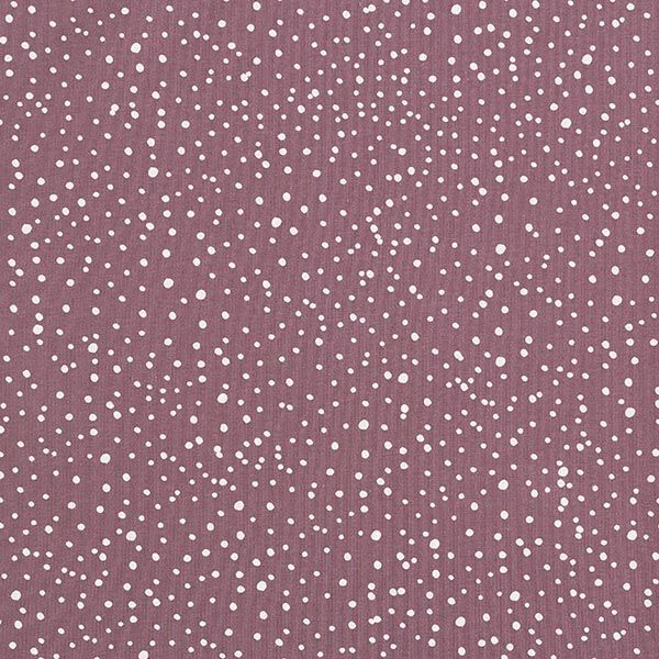 Cotton Jersey Irregular Dots – Aubergine 3 Cotton Jersey Irregular Dots – Aubergine