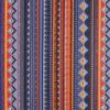 Coated Cotton Ethnic Stripes – Light Petrol/salmon 1 Coated Cotton Ethnic Stripes – Light Petrol/salmon -Tailor Supplies Sales Store 05
