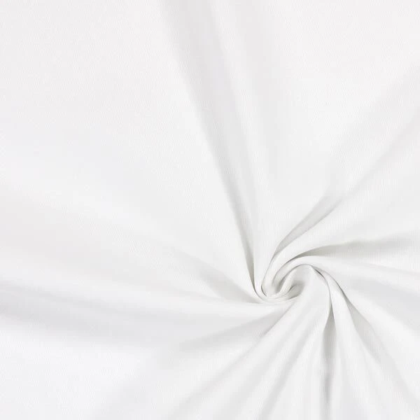 Cotton Twill Stretch – White 2 Cotton Twill Stretch – White