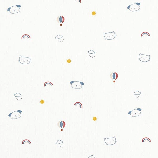 Cotton Jersey Dogs And Cats – Offwhite 3 Cotton Jersey Dogs And Cats – Offwhite