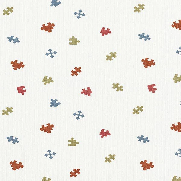 Cotton Jersey Puzzle Pieces – Offwhite 3 Cotton Jersey Puzzle Pieces – Offwhite
