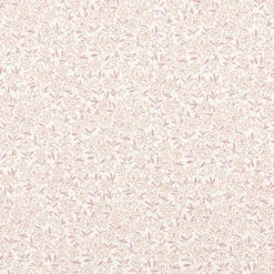 Cotton Jersey Drawn Flowers– Offwhite