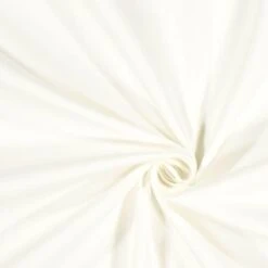 Stretch Cotton Satin – Offwhite