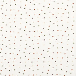 Cotton Jersey Colourful Dots– Offwhite