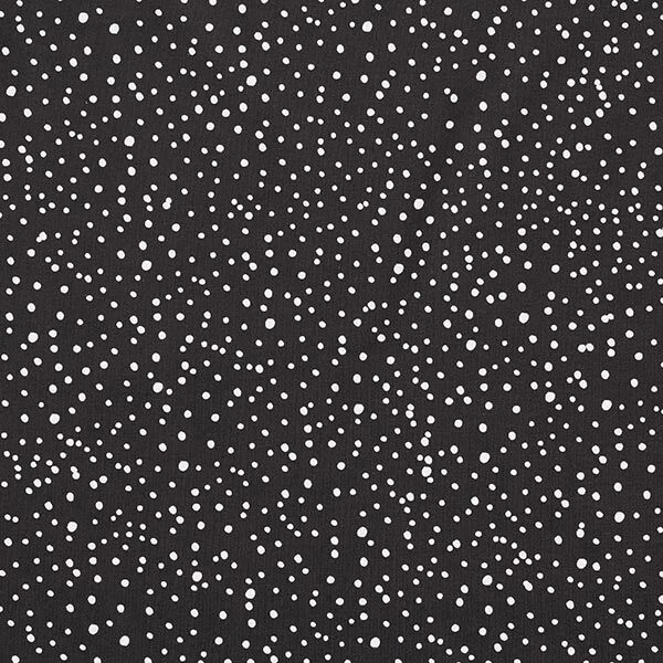 Cotton Jersey Irregular Dots – Black 3 Cotton Jersey Irregular Dots – Black