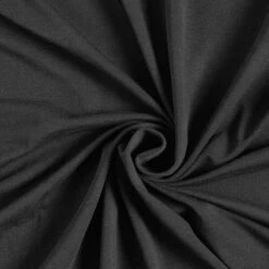 Bamboo Viscose Jersey Plain – Black