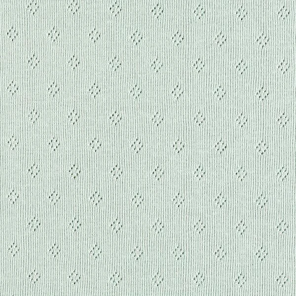 Fine Jersey Knit With Openwork – Mint 3 Fine Jersey Knit With Openwork – Mint