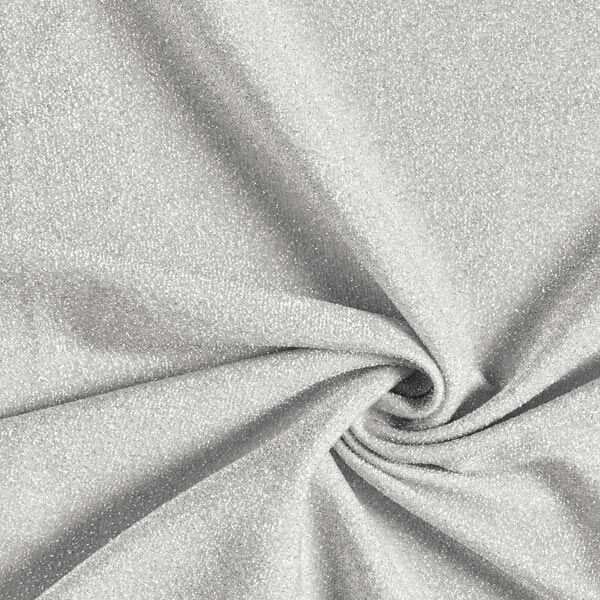 Glamour Tinsel Glitter Jersey– Silver Metallic 3 Glamour Tinsel Glitter Jersey– Silver Metallic