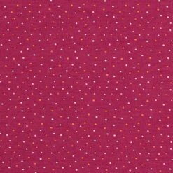 Cotton Jersey Colourful Little Dots – Burgundy