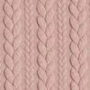 Cabled Cloque Jacquard Jersey – Rosé -Tailor Supplies Sales Store 092