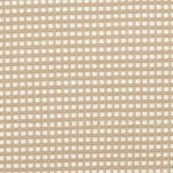 Little Boxes Viscose Blend Jacquard Jersey – Beige/white