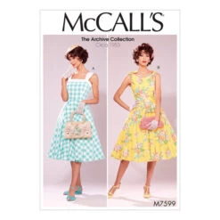 Dress - Vintage 1953, McCalls 7599 | 6 - 14