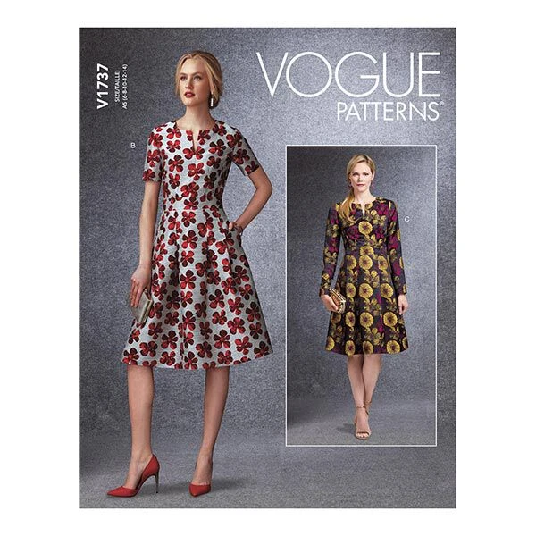 Dress, Vogue 1737 | 32-40 3 Dress, Vogue 1737 | 32-40