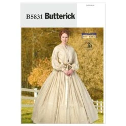 Dress With Petticoat, Butterick 5831 | 8 - 16