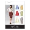Side-Flare Or Pencil Skirts, Vogue 8750 | 12 - 20 2 Side-Flare Or Pencil Skirts, Vogue 8750 | 12 - 20 -Tailor Supplies Sales Store 0d5